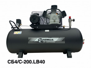Компрессор поршневой Remeza СБ4/С-200.LB40, 580л/мин, 10бар, ресивер 200л, 380В/3кВт