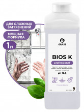 Высококонцентрированное щелочное ср-во BIOS -K (кан. 1 кг) GRASS