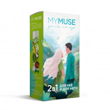 Подарочный набор MY MUSE гель для душа и шампунь-бальзам от перхоти