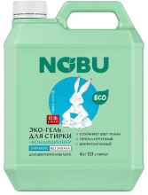 Экогель для стирки с кондиционером Nobu 2в1 Universal 4л